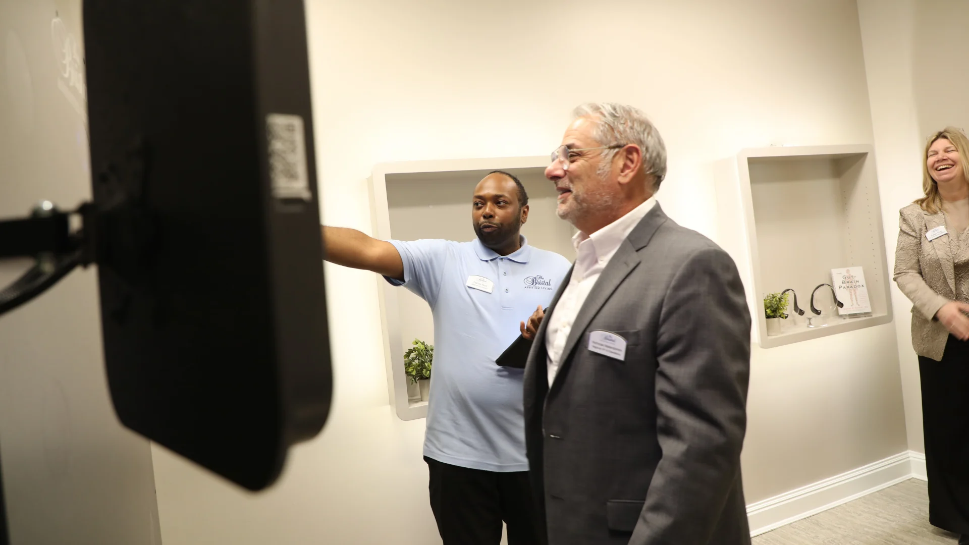 The Grand Reveal of The Bristal at Armonk - a demonstration of The BrainFit Gym