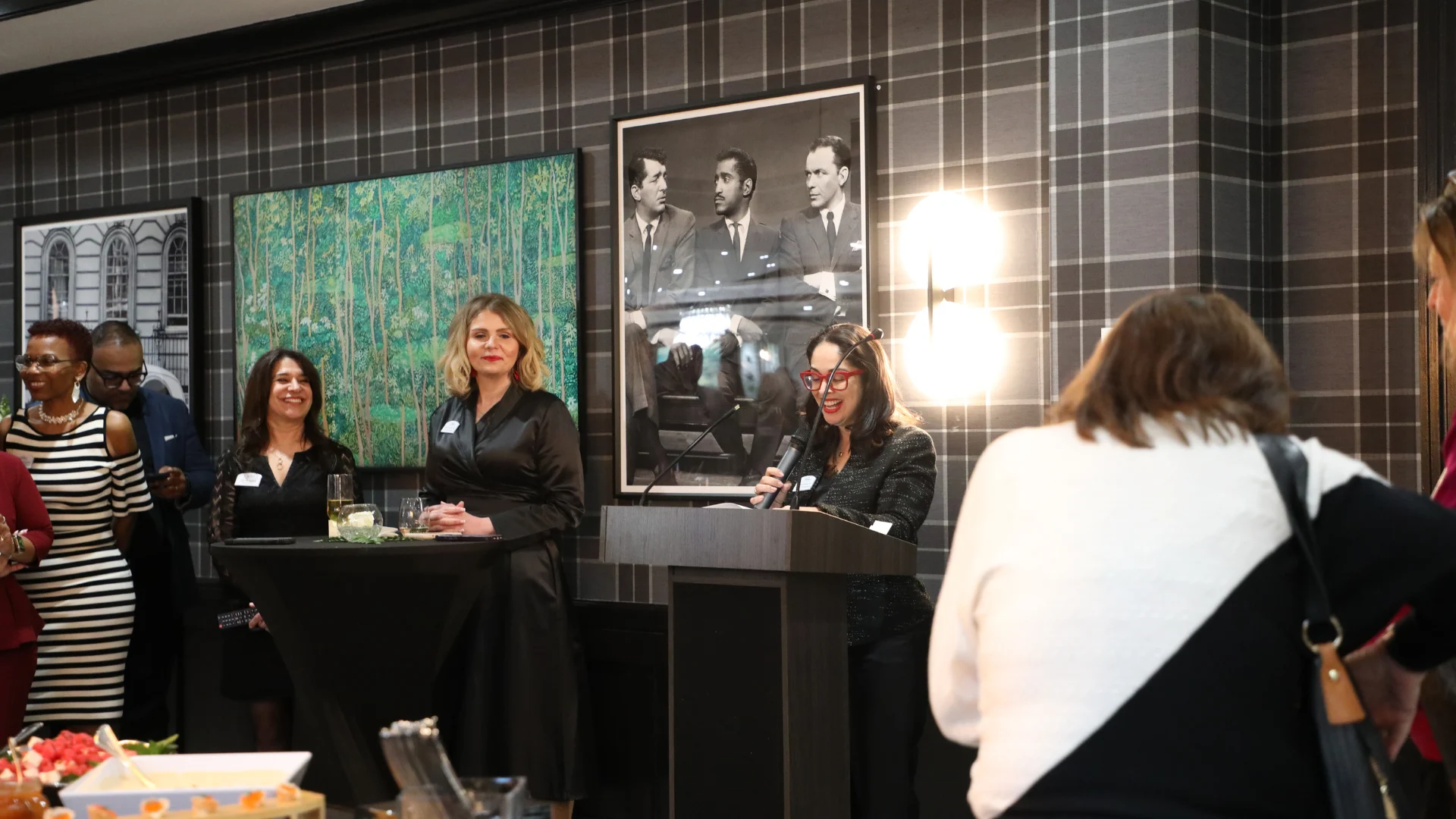 The Grand Reveal of The Bristal at Armonk - Thamara Barbossa-Tirri addresses the guests