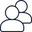 Group, 1:1, Volunteer Icon