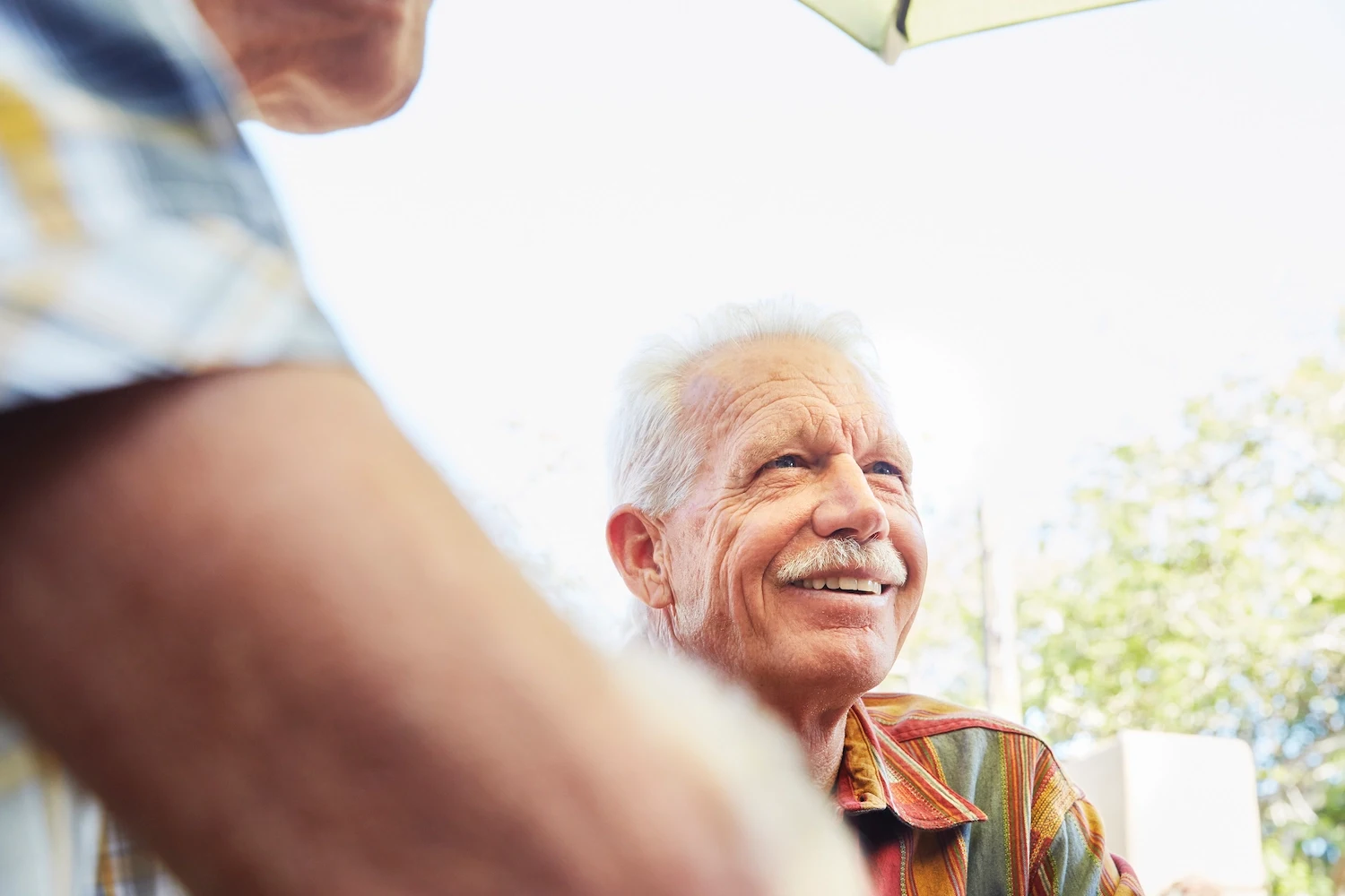 Man smiling at The Bristal Assisted Living