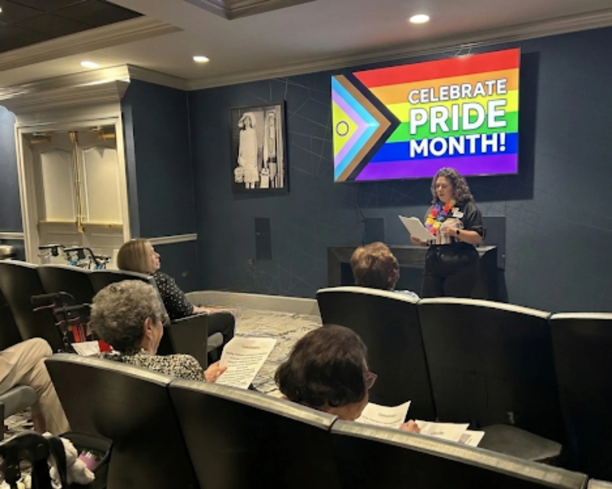 The Bristal at Jericho held an academic lecture and discussed the Stonewall Riots