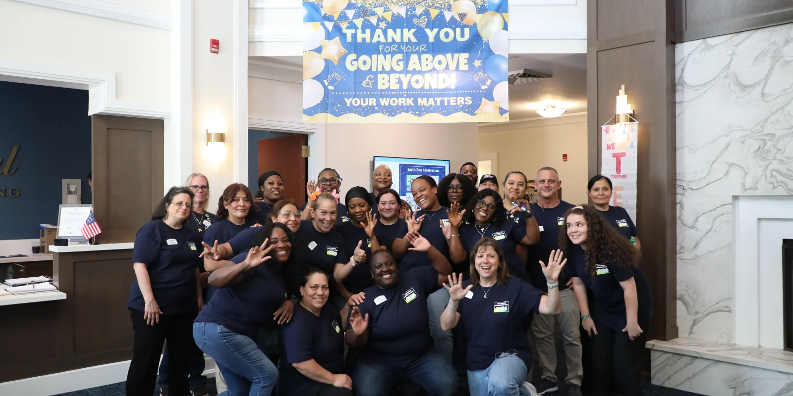 The Bristal at East Northport - Team Appreciation Week - Team Members pose together