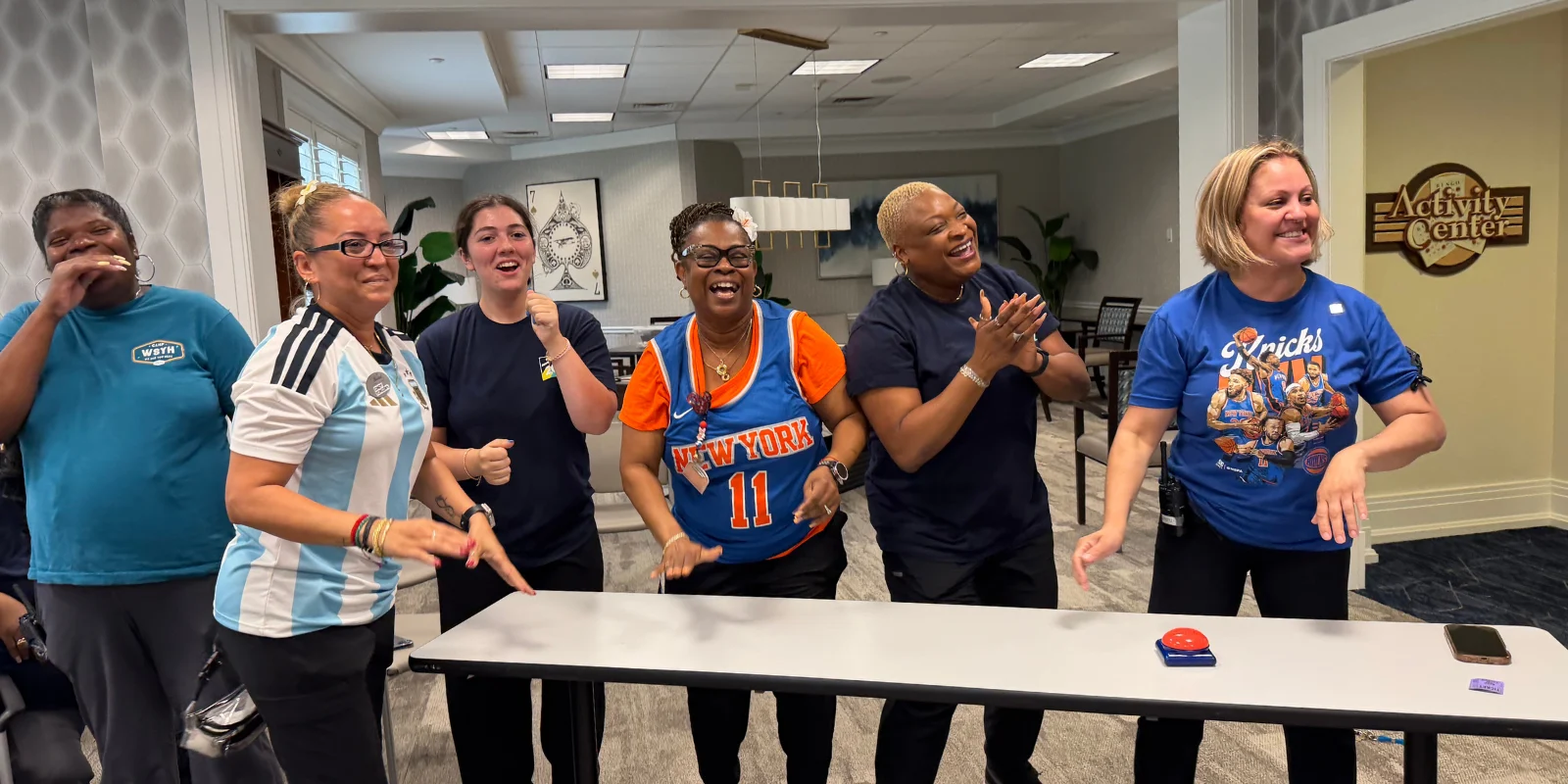 The Bristal at East Northport - Team Appreciation Week - Team Members Play Games
