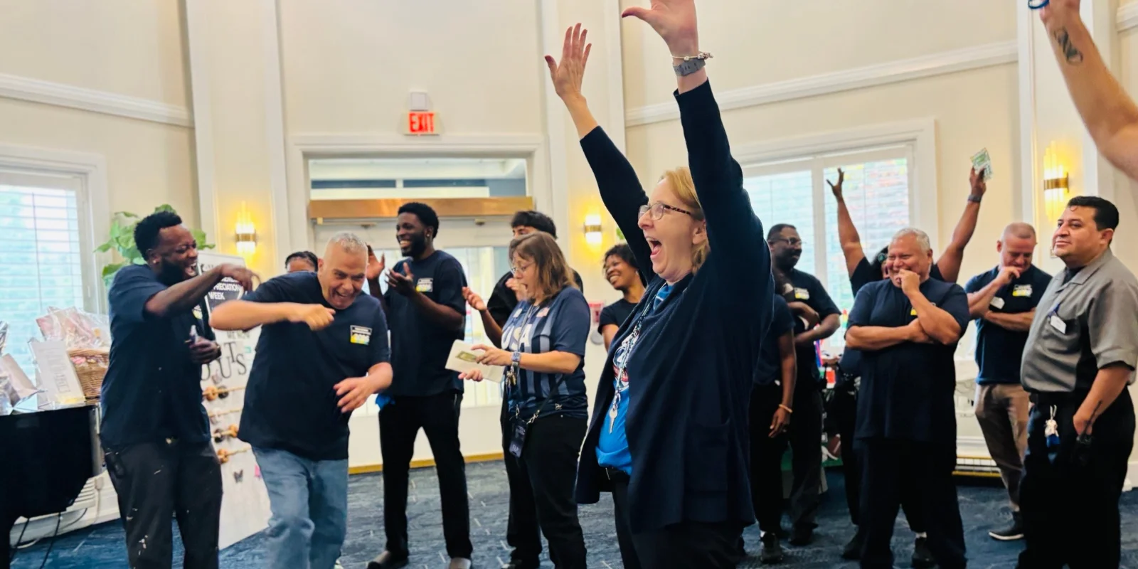 The Bristal at East Northport - Team Appreciation Week - team members celebrate