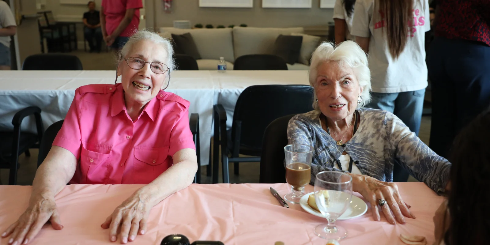 Residents of The Bristal at York Avenue display their manicures proudly