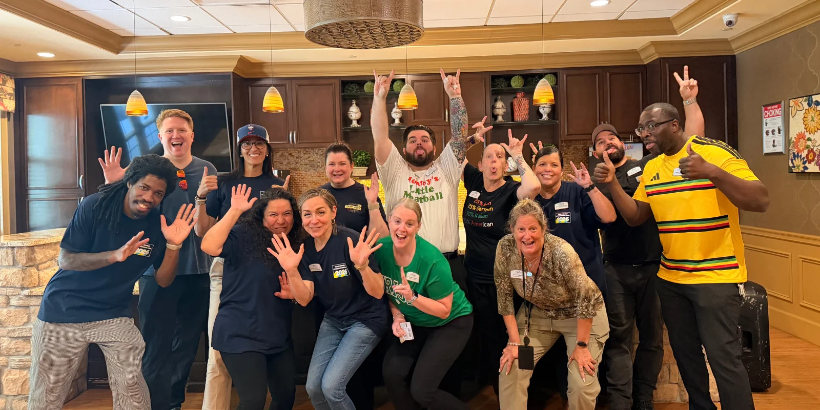 The Bristal at Lake Grove - Team Member Appreciation Week - Team Members pose together