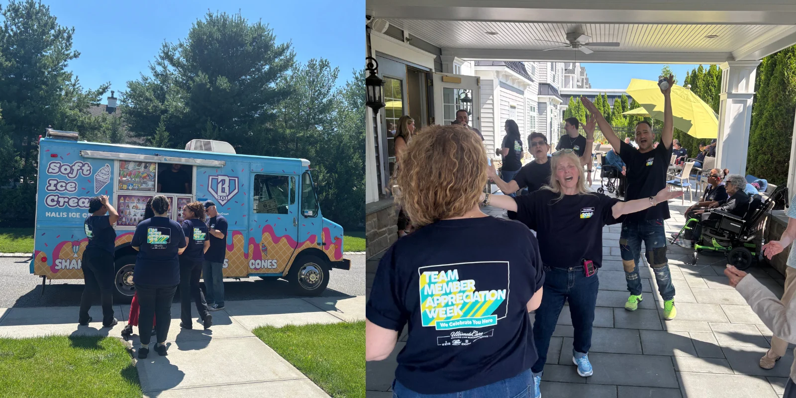 The Bristal at Mount Sinai - Team Appreciation Week - Team Members visit the ice cream truck and play games