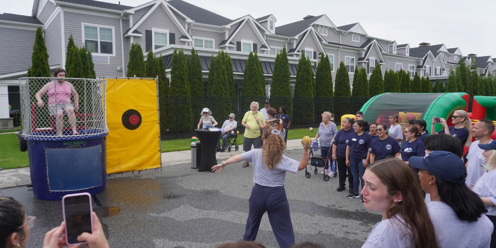 The Bristal at Mount Sinai - Team Appreciation Week - leadership Dunk Tank