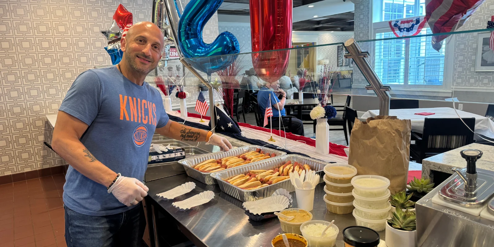 Team Member Appreciation Week at The Bristal at Wayne - carnival fare for a fun afternoon