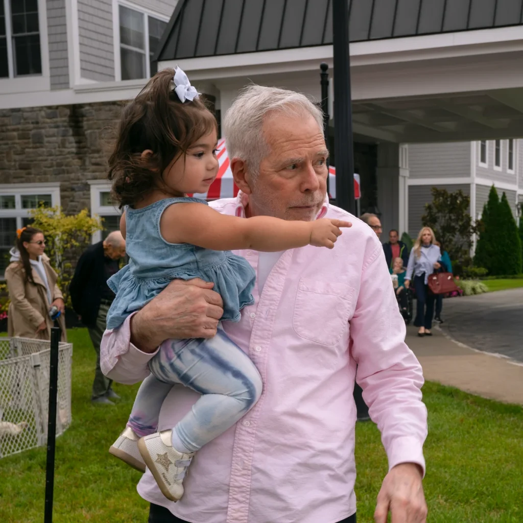 Grandparents and grandchildren bond at The Bristal Assisted Living for Grandparents Day, an ingredient for healthy aging
