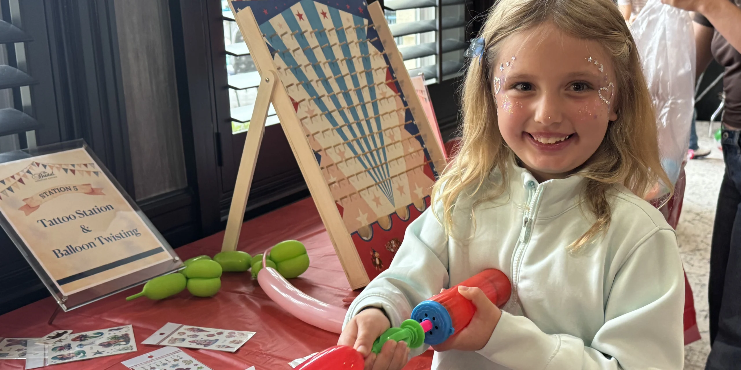 Grandparents Day at The Bristal at Armonk - balloon animals