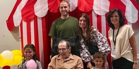 Grandparents Day at The Bristal at Lake Success - Generations pose together for a picture