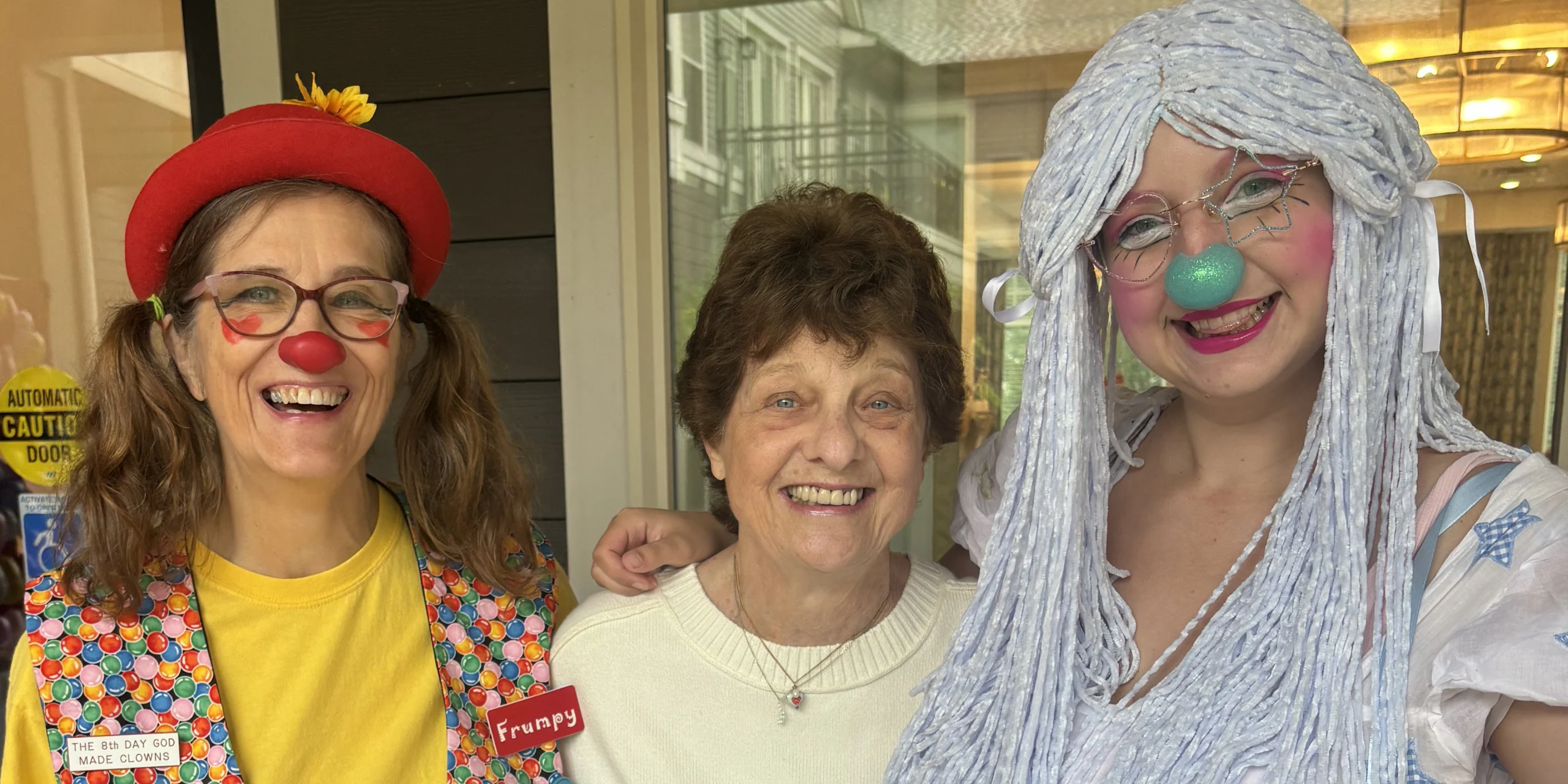Grandparents Day at The Bristal at Waldwick - Team members pose with resident