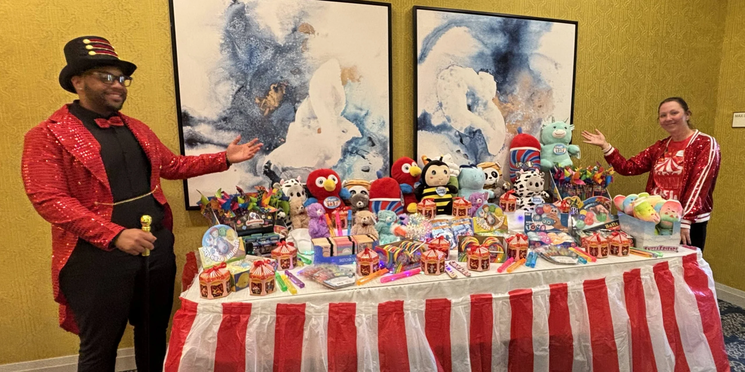 Grandparents Day at The Bristal at Waldwick - Carnival prizes for games