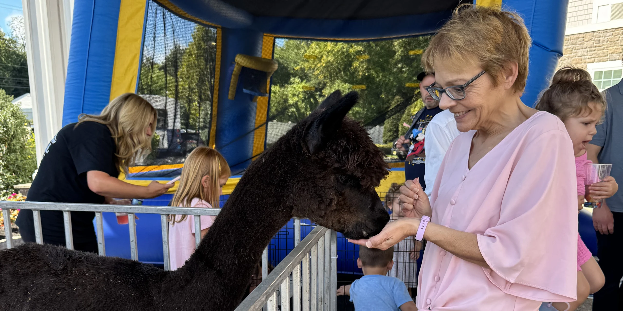 Grandparents Day at The Bristal at Wayne - Petting Zoo